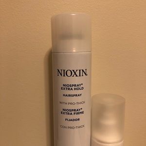 Nioxin Accessories - Nioxin hairspray and thickening spray Nioxin Accessories - Nioxin hairspray and thickening spray
